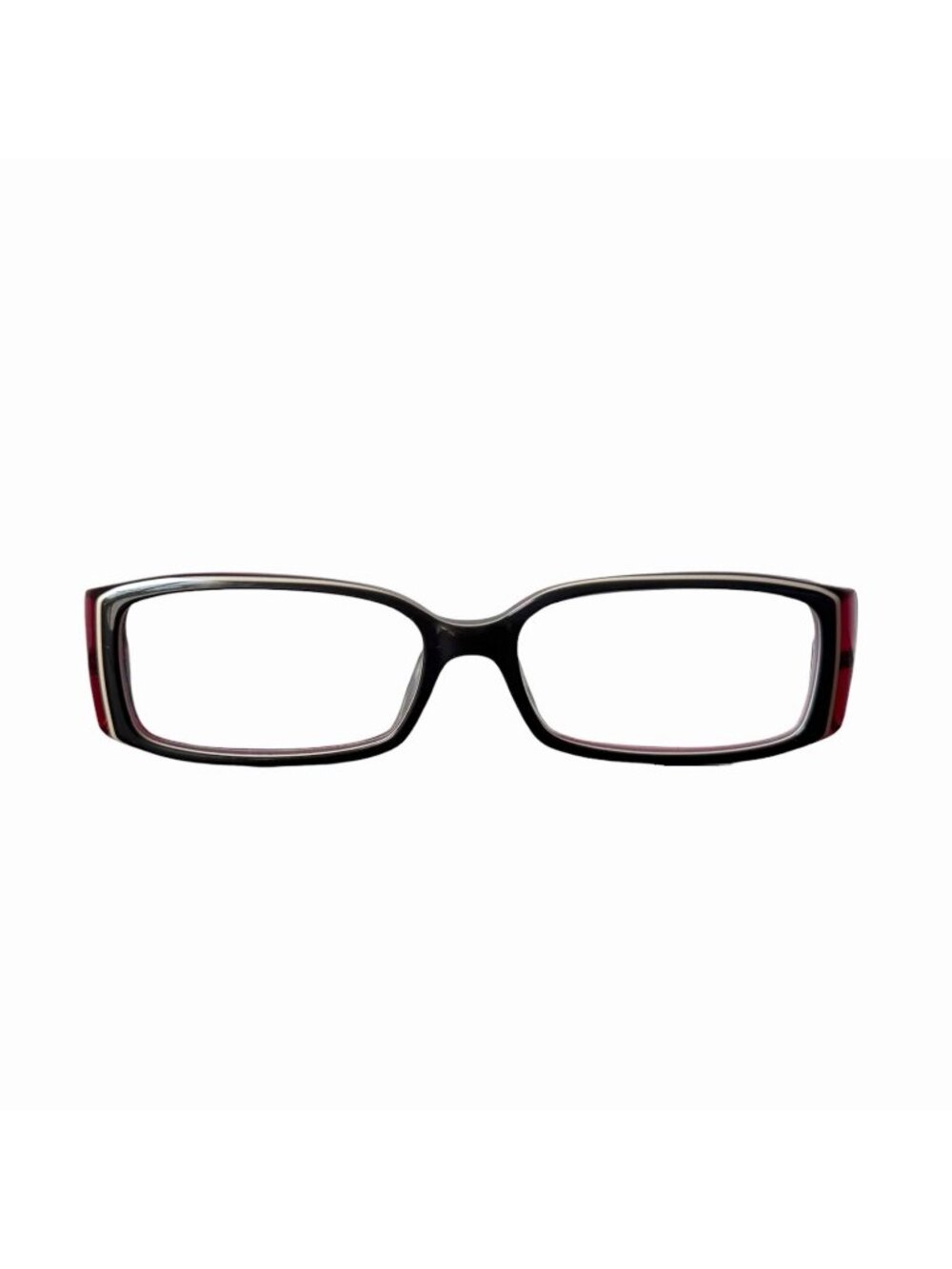 Escada Vintage Burgundy Rectangular Women's RX Eyeglasses VES173